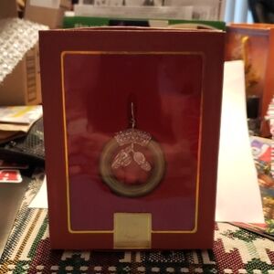 Lenox Silver N Blue Ornament